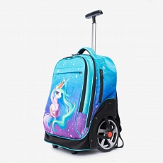  Сумка-рюкзак на колесиках «Cube» Unicorn princess