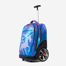  Сумка-рюкзак на колесиках «Cube» Unicorn Blue
